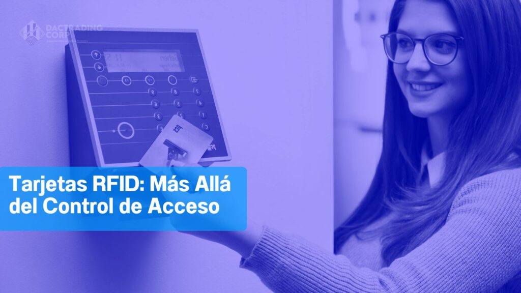 Chica con biometrico